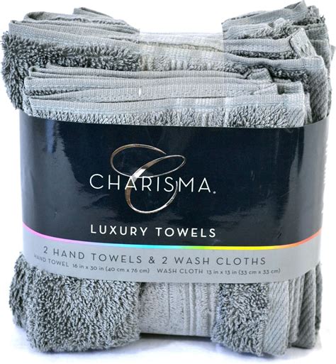 With these luxurious Charisma Soft 100% Hygrocotton towels, you will experience an impressive absorbency assured by the patented hollow core cotton technology. The new Charisma Soft has a special weave that enhances softness. Already soft to the touch, the new Charisma grows even softer, wash after wash.